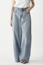 【プルミエ アロンディスモン/1er Arrondissement】の【HAIKURE】“BETHANY AUTHENTIC WASH”デニムパンツ ブルー|ID: prp329100004602741 ipo3291000000036097969
