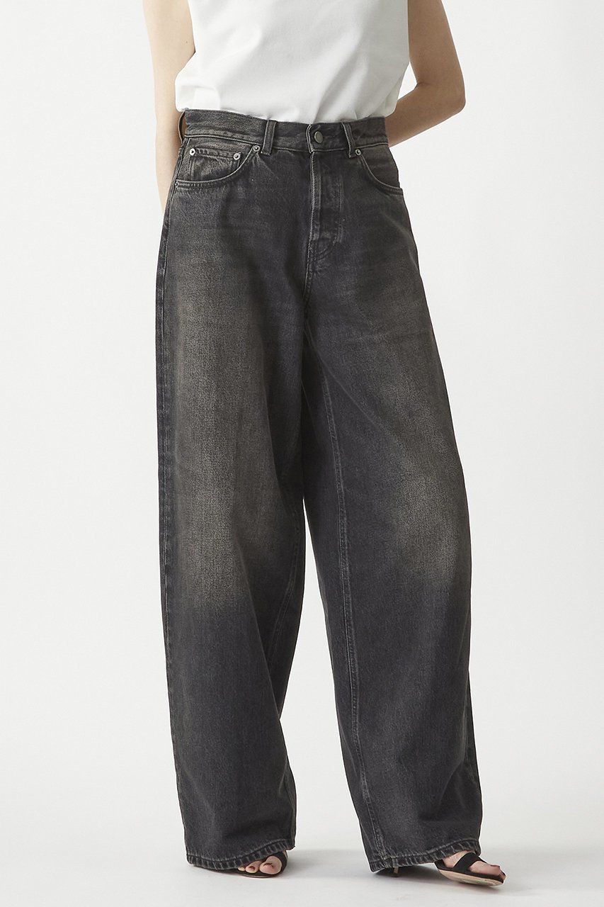 【プルミエ アロンディスモン/1er Arrondissement】の【HAIKURE】“BETHANY EARL WASH”デニムパンツ 人気、トレンドファッション・服の通販 founy(ファニー) 　ファッション　Fashion　レディースファッション　Fashion for Women　パンツ　Pants & Trousers　デニムパンツ・ジーンズ・美脚デニム　Denim Jeans & Pants　イタリア　Italy　クール　Cool, Chic　コレクション　Collection, Seasonal Line　デニム　Denim, Jeans Material　トレンド　Trend, Trending Now　ユーズド　Used, Vintage-Look　ワイド　Wide, Wide Fit　ヴィンテージ　Vintage Style　新作・新入荷　New Arrivals / New In　other-6|ID: prp329100004602742 ipo3291000000032731446