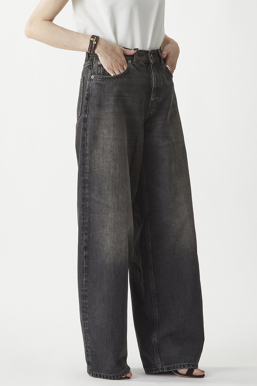 【プルミエ アロンディスモン/1er Arrondissement】の【HAIKURE】“BETHANY EARL WASH”デニムパンツ 人気、トレンドファッション・服の通販 founy(ファニー) 　ファッション　Fashion　レディースファッション　Fashion for Women　パンツ　Pants & Trousers　デニムパンツ・ジーンズ・美脚デニム　Denim Jeans & Pants　イタリア　Italy　クール　Cool, Chic　コレクション　Collection, Seasonal Line　デニム　Denim, Jeans Material　トレンド　Trend, Trending Now　ユーズド　Used, Vintage-Look　ワイド　Wide, Wide Fit　ヴィンテージ　Vintage Style　other-2|ID: prp329100004602742 ipo3291000000036097978