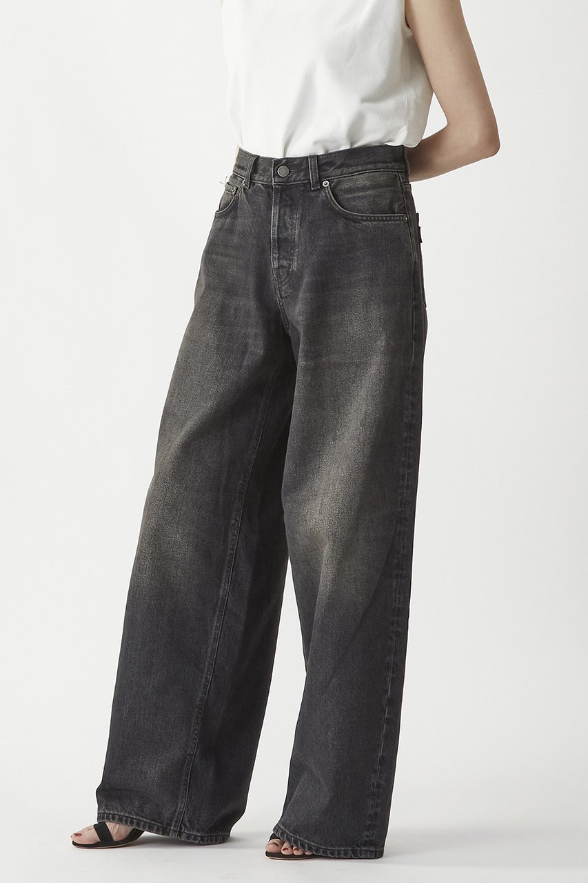 【プルミエ アロンディスモン/1er Arrondissement】の【HAIKURE】“BETHANY EARL WASH”デニムパンツ 人気、トレンドファッション・服の通販 founy(ファニー) 　ファッション　Fashion　レディースファッション　Fashion for Women　パンツ　Pants & Trousers　デニムパンツ・ジーンズ・美脚デニム　Denim Jeans & Pants　イタリア　Italy　クール　Cool, Chic　コレクション　Collection, Seasonal Line　デニム　Denim, Jeans Material　トレンド　Trend, Trending Now　ユーズド　Used, Vintage-Look　ワイド　Wide, Wide Fit　ヴィンテージ　Vintage Style　other-3|ID: prp329100004602742 ipo3291000000036097979