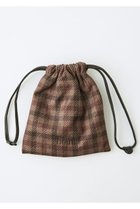 【ウィムガゼット/Whim Gazette】の【Hoaw.×Sampoコラボアイテム】 巾着 ブラウン|ID: prp329100004602751 ipo3291000000035765586