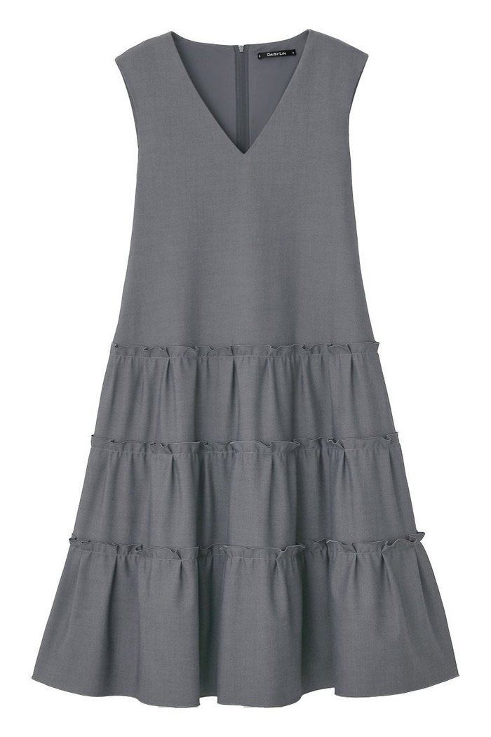 【デイジーリン/DAISY LIN】のDress “Millefeuille V Slim” インテリア・キッズ・メンズ・レディースファッション・服の通販 founy(ファニー) https://founy.com/ ファッション Fashion レディースファッション Fashion for Women ワンピース Dresses フォーマル・パーティードレス・結婚式用ドレス Elegant & Casual Dresses チュニック Tunic Tops & Dresses アンダー Underwear Essentials ウォッシャブル Machine Washable ギャザー Gathered, Ruffled シェイプ Shape, Slim Fit チュニック Tunic, Long Top ドレス Dress, One-Piece 人気 Popular, Best Seller バランス Balance, Style Balance フェミニン Feminine, Girly フリル Frill, Ruffle 夏 Summer 新作・新入荷 New Arrivals / New In |ID: prp329100004602759 ipo3291000000032731847