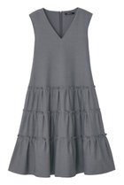 【デイジーリン/DAISY LIN】のDress “Millefeuille V Slim” 人気、トレンドファッション・服の通販 founy(ファニー) ファッション Fashion レディースファッション Fashion for Women ワンピース Dresses フォーマル・パーティードレス・結婚式用ドレス Elegant & Casual Dresses チュニック Tunic Tops & Dresses アンダー Underwear Essentials ウォッシャブル Machine Washable ギャザー Gathered, Ruffled シェイプ Shape, Slim Fit チュニック Tunic, Long Top ドレス Dress, One-Piece 人気 Popular, Best Seller バランス Balance, Style Balance フェミニン Feminine, Girly フリル Frill, Ruffle 夏 Summer 新作・新入荷 New Arrivals / New In thumbnail グレー|ID: prp329100004602759 ipo3291000000032731847