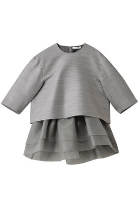 【ドメル/DOMELLE】 ウール シルクツイル ブラウス人気、トレンドファッション・服の通販 founy(ファニー) ファッション Fashion レディースファッション Fashion for Women トップス・カットソー Cut & Sew Tops シャツ・ブラウス・オフィスカジュアル Elegant Blouses & Button-Ups ロングTシャツ・Tシャツ Longline T-Shirts & Tees カットソー・ベーシックTシャツ Cut-and-Sewn Tops / Stretch Tees & Basics 2025年 2025 2025-2026秋冬・A/W Autumn/Winter 2025–26 AW25–26 なめらか Smooth, Silky Texture キャミソール Camisole, Spaghetti Strap Top ギャザー Gathered, Ruffled ショート Short, Short Length シルク Silk, 100% Silk スリーブ Sleeve, Long Sleeve / Short Sleeve フェミニン Feminine, Girly フレア Flare, Flared A/W・秋冬 Autumn/Winter |ID:prp329100004602760