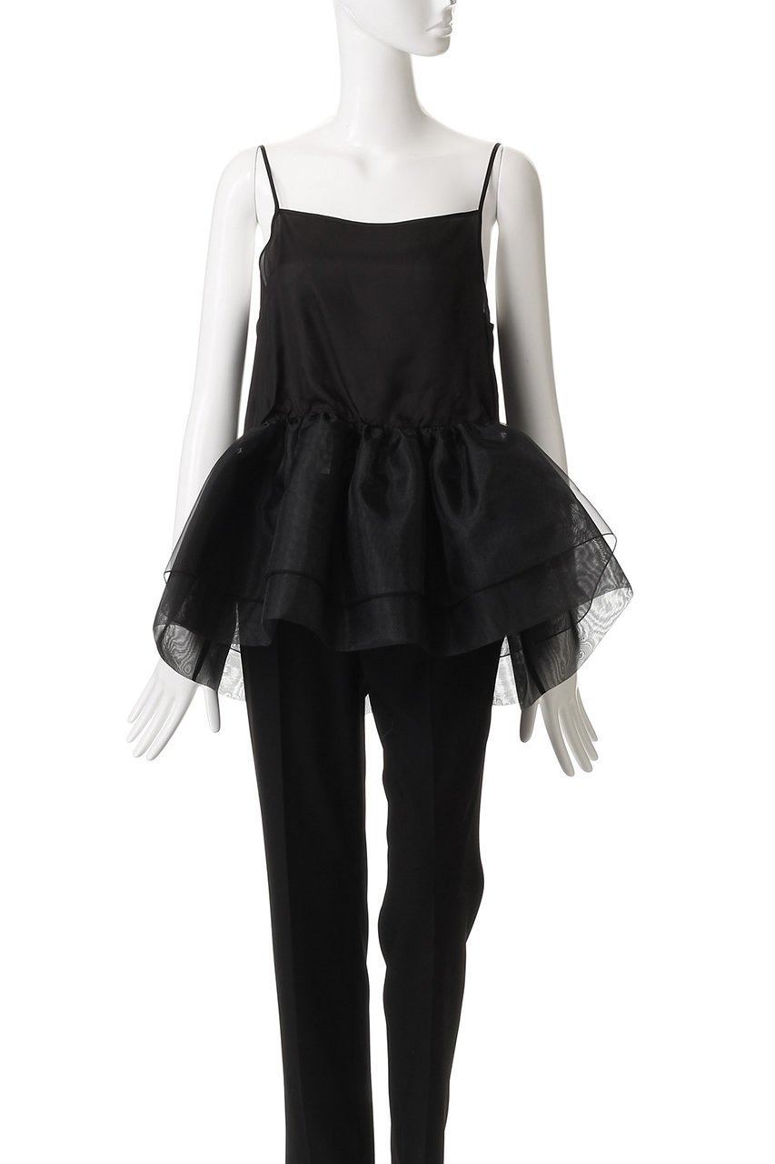 【ドメル/DOMELLE】のウール シルクツイル ブラウス 人気、トレンドファッション・服の通販 founy(ファニー) 　ファッション　Fashion　レディースファッション　Fashion for Women　トップス・カットソー　Cut & Sew Tops　シャツ・ブラウス・オフィスカジュアル　Elegant Blouses & Button-Ups　ロングTシャツ・Tシャツ　Longline T-Shirts & Tees　カットソー・ベーシックTシャツ　Cut-and-Sewn Tops / Stretch Tees & Basics　2025年　2025　2025-2026秋冬・A/W　Autumn/Winter 2025–26 AW25–26　なめらか　Smooth, Silky Texture　キャミソール　Camisole, Spaghetti Strap Top　ギャザー　Gathered, Ruffled　ショート　Short, Short Length　シルク　Silk, 100% Silk　スリーブ　Sleeve, Long Sleeve / Short Sleeve　フェミニン　Feminine, Girly　フレア　Flare, Flared　A/W・秋冬　Autumn/Winter　other-6|ID: prp329100004602760 ipo3291000000032731866