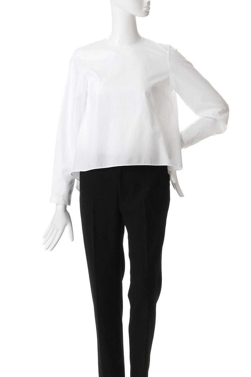 【ドメル/DOMELLE】のビッグ ボウタイ ブラウス 人気、トレンドファッション・服の通販 founy(ファニー) ファッション Fashion レディースファッション Fashion for Women トップス・カットソー Cut & Sew Tops シャツ・ブラウス・オフィスカジュアル Elegant Blouses & Button-Ups スリーブ Sleeve, Long Sleeve / Short Sleeve センター Center, Center Line デニム Denim, Jeans Material ビッグ Big, Oversized ロング Long, Long-Length エレガント 上品 Elegant other-6|ID: prp329100004602761 ipo3291000000035981855