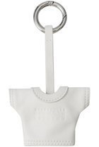 【エムエム6 メゾン マルタン マルジェラ/MM6 Maison Martin Margiela】の【UNISEX】キー チェーン バッグ チャーム ホワイト|ID:prp329100004602762