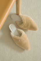 【ウィムガゼット/Whim Gazette】の【Hoaw.】ムートンミュール ライトベージュ|ID: prp329100004602765 ipo3291000000036003579