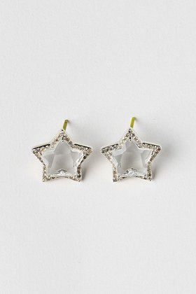 【マリュス/MALUS】のCrystal star ピアス 人気、トレンドファッション・服の通販 founy(ファニー) ファッション Fashion レディースファッション Fashion for Women ジュエリー Jewelry ファッションリング Fashion Rings イヤリング・フープ・ドロップタイプ Hoop, Drop & Clip Earrings 2025年 2025 2025-2026秋冬・A/W Autumn/Winter 2025–26 AW25–26 イヤリング Earrings ダイヤモンド Diamond, Brilliant Cut エレガント 上品 Elegant A/W・秋冬 Autumn/Winter |ID:prp329100004602772