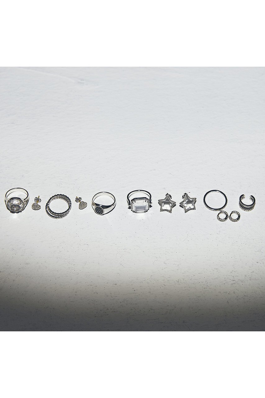 【マリュス/MALUS】のCrystal smile リング 人気、トレンドファッション・服の通販 founy(ファニー) 　ファッション　Fashion　レディースファッション　Fashion for Women　ダイヤモンド　Diamond, Brilliant Cut　モチーフ　Motif, Design Theme　エレガント 上品　Elegant　other-4|ID: prp329100004602778 ipo3291000000034605127