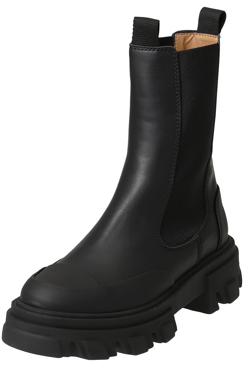 【ガニー/GANNI】のCleated ミッド チェルシー ブート ブラック スティッチ 人気、トレンドファッション・服の通販 founy(ファニー) 　ファッション　Fashion　レディースファッション　Fashion for Women　2025年　2025　2025-2026秋冬・A/W　Autumn/Winter 2025–26 AW25–26　おすすめ　Recommended / Our Picks　シンプル　Simple, Minimal　ミックス　Mix, Mixed Style　ミドル　Middle Length, Mid Height　A/W・秋冬　Autumn/Winter　other-2|ID: prp329100004602781 ipo3291000000032732111