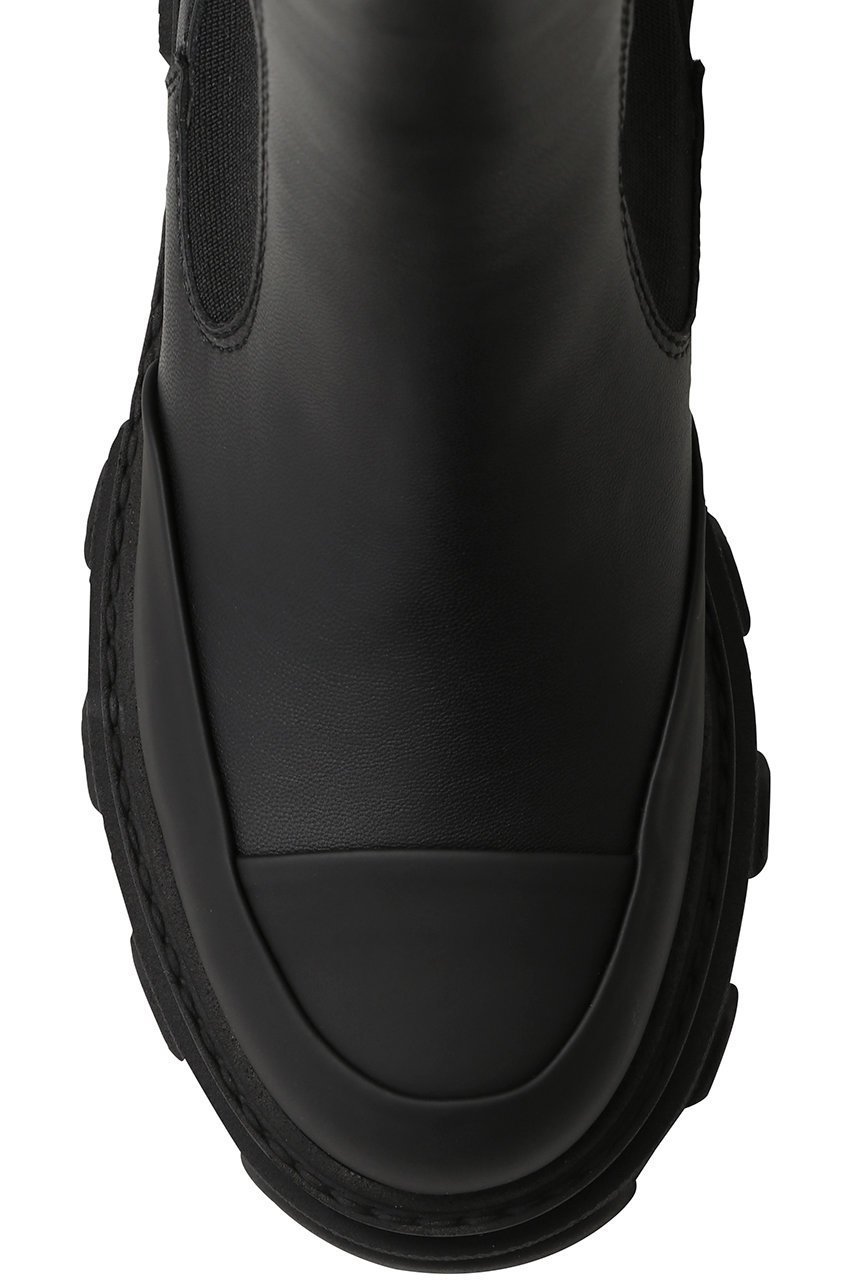 【ガニー/GANNI】のCleated ミッド チェルシー ブート ブラック スティッチ 人気、トレンドファッション・服の通販 founy(ファニー) 　ファッション　Fashion　レディースファッション　Fashion for Women　2025年　2025　2025-2026秋冬・A/W　Autumn/Winter 2025–26 AW25–26　おすすめ　Recommended / Our Picks　シンプル　Simple, Minimal　ミックス　Mix, Mixed Style　ミドル　Middle Length, Mid Height　A/W・秋冬　Autumn/Winter　other-4|ID: prp329100004602781 ipo3291000000032732113