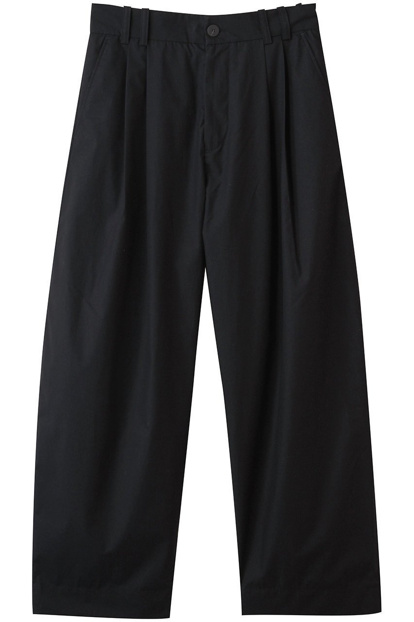 【スタジオ ニコルソン/STUDIO NICHOLSON / MEN】の【MEN】YALE NOISY COTTON W プリーツ パンツ インテリア・キッズ・メンズ・レディースファッション・服の通販 founy(ファニー) 　ファッション　Fashion　メンズファッション　Fashion for Men　ボトムス　Bottoms　2025年　2025　2025-2026秋冬・A/W　Autumn/Winter 2025–26 AW25–26　スウェット / スエット　Sweatshirt, Sweatwear　スポーティ　Sporty, Casual Athletic　プリーツ　Pleats, Pleated　ワイド　Wide, Wide Fit　人気　Popular, Best Seller　A/W・秋冬　Autumn/Winter　ダークエストネイビー|ID: prp329100004602783 ipo3291000000032732124