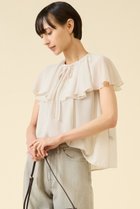 【マルティニーク/martinique】のシフォンジョーゼットブラウス オフベージュ|ID: prp329100004602791 ipo3291000000035765942