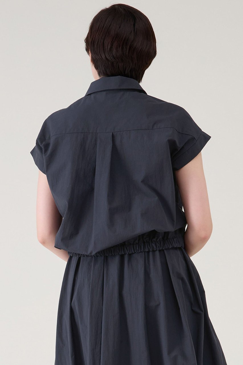 【マルティニーク/martinique】のエアリードライタッチブラウス(セットアップ可) 人気、トレンドファッション・服の通販 founy(ファニー) 　ファッション　Fashion　レディースファッション　Fashion for Women　トップス・カットソー　Cut & Sew Tops　シャツ・ブラウス・オフィスカジュアル　Elegant Blouses & Button-Ups　おすすめ　Recommended / Our Picks　エアリー　Airy Texture　ギャザー　Gathered, Ruffled　ショート　Short, Short Length　スリーブ　Sleeve, Long Sleeve / Short Sleeve　セットアップ　Set-Up, Coordinated Outfit　タンブラー　Tumbler, Travel Mug　夏　Summer　新作・新入荷　New Arrivals / New In　other-3|ID: prp329100004602793 ipo3291000000032732229