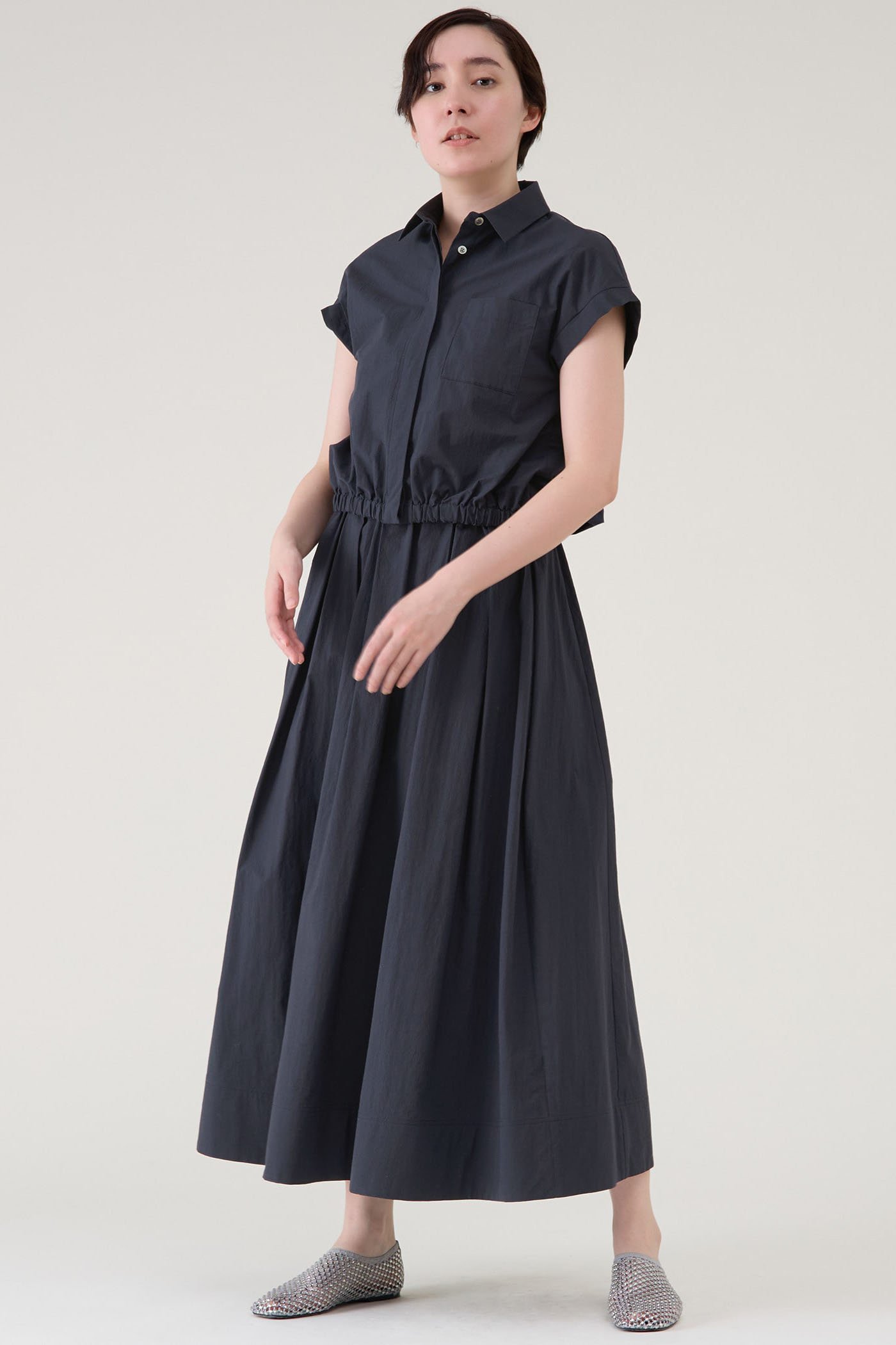【マルティニーク/martinique】のエアリードライタッチブラウス(セットアップ可) 人気、トレンドファッション・服の通販 founy(ファニー) 　ファッション　Fashion　レディースファッション　Fashion for Women　トップス・カットソー　Cut & Sew Tops　シャツ・ブラウス・オフィスカジュアル　Elegant Blouses & Button-Ups　おすすめ　Recommended / Our Picks　エアリー　Airy Texture　ギャザー　Gathered, Ruffled　ショート　Short, Short Length　スリーブ　Sleeve, Long Sleeve / Short Sleeve　セットアップ　Set-Up, Coordinated Outfit　タンブラー　Tumbler, Travel Mug　夏　Summer　新作・新入荷　New Arrivals / New In　other-4|ID: prp329100004602793 ipo3291000000032732230