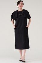 【マルティニーク/martinique】のトリアセリネンワンピース ブラック|ID:prp329100004602795