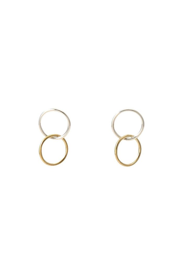 【マルティニーク/martinique】の【SASKIA DIEZ】ETERNAL EARRINGS SMALL BICOLOUR インテリア・キッズ・メンズ・レディースファッション・服の通販 founy(ファニー) https://founy.com/ ファッション Fashion レディースファッション Fashion for Women ジュエリー Jewelry ファッションリング Fashion Rings イヤリング・フープ・ドロップタイプ Hoop, Drop & Clip Earrings イヤリング Earrings シンプル Simple, Minimal エレガント 上品 Elegant |ID: prp329100004602808 ipo3291000000032732329