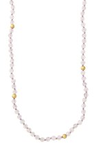 【マルティニーク/martinique】の【La Soeur×martinique】天然石ビーズオールノットネックレス ライラック|ID: prp329100004602815 ipo3291000000032732364