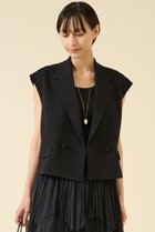 【マルティニーク/martinique】のラペルドダブルジレ(セットアップ可) ブラック|ID: prp329100004602853 ipo3291000000032732739