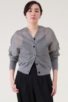 【マルティニーク/martinique】のシアーカーディガン 人気、トレンドファッション・服の通販 founy(ファニー) ファッション Fashion レディースファッション Fashion for Women トップス・カットソー Cut & Sew Tops ニット Knit Tops & Sweaters カーディガン・羽織り Layered Style Cardigans おすすめ Recommended / Our Picks カーディガン Cardigan, Knitwear ミラノリブ Milano Rib, Milano Stitch 夏 Summer 新作・新入荷 New Arrivals / New In |ID:prp329100004602857
