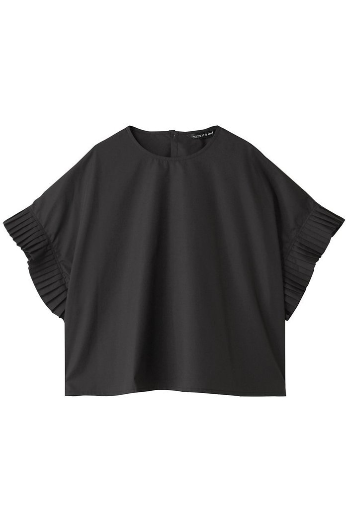 【ミズイロ インド/mizuiro ind】のpleats slv P/O プルオーバー インテリア・キッズ・メンズ・レディースファッション・服の通販 founy(ファニー) https://founy.com/ ファッション Fashion レディースファッション Fashion for Women トップス・カットソー Cut & Sew Tops シャツ・ブラウス・オフィスカジュアル Elegant Blouses & Button-Ups カジュアルプルオーバー・ニットトップス Pullovers & Knit Tops / Casual Pullovers ショート Short, Short Length スリーブ Sleeve, Long Sleeve / Short Sleeve プリーツ Pleats, Pleated エレガント 上品 Elegant 新作・新入荷 New Arrivals / New In |ID: prp329100004603482 ipo3291000000032745645