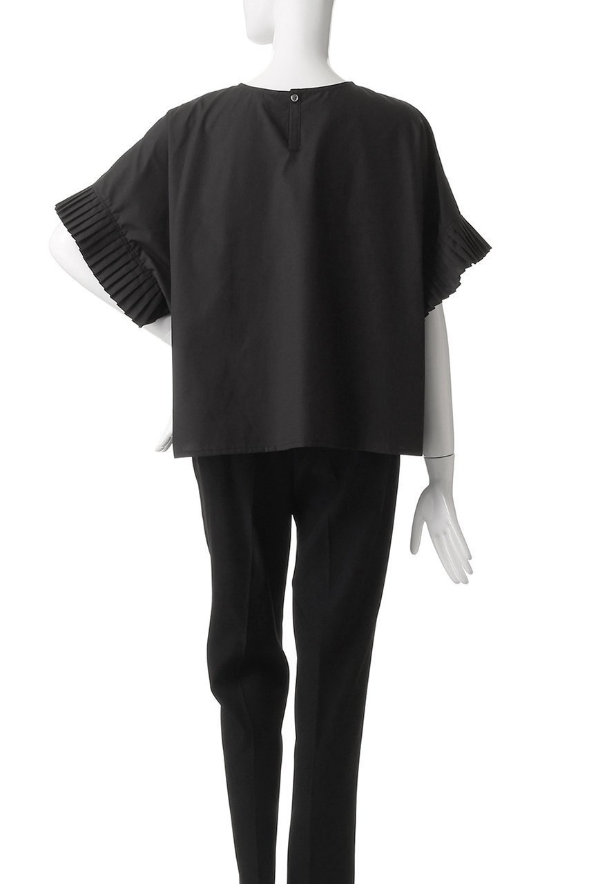 【ミズイロ インド/mizuiro ind】のpleats slv P/O プルオーバー 人気、トレンドファッション・服の通販 founy(ファニー) 　ファッション　Fashion　レディースファッション　Fashion for Women　トップス・カットソー　Cut & Sew Tops　シャツ・ブラウス・オフィスカジュアル　Elegant Blouses & Button-Ups　カジュアルプルオーバー・ニットトップス　Pullovers & Knit Tops / Casual Pullovers　ショート　Short, Short Length　スリーブ　Sleeve, Long Sleeve / Short Sleeve　プリーツ　Pleats, Pleated　エレガント 上品　Elegant　新作・新入荷　New Arrivals / New In　other-4|ID: prp329100004603482 ipo3291000000032745649