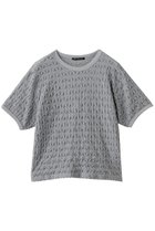 【ミズイロ インド/mizuiro ind】のstretch lace c/neck T Tシャツ gray|ID:prp329100004603484