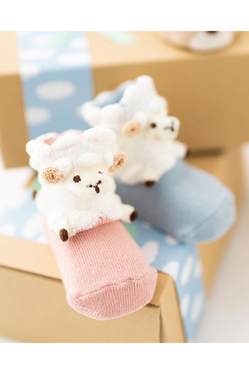 【ポプキンズ/POMPKINS / KIDS】の【BABY】POP UP SOX ギフトボックスセット ねこ XS(9-12cm) 人気、トレンドファッション・服の通販 founy(ファニー) 　ファッション　Fashion　キッズファッション　Fashion for Kids　キャラクター　Character, Licensed Characters　ギフト プレゼント　Gift / Present　ソックス　Socks, Hosiery　ベビー　Baby, Babywear　ボックス　Boxy, Box Shape　リボン　Ribbon, Bow　人気　Popular, Best Seller　日本製　Made In Japan　other-4|ID: prp329100004603485 ipo3291000000036191902