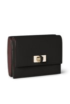 【ボナベンチュラ/BONAVENTURA】の【UNISEX】ヴィットーリア スモールウォレット ブラック×ボルドー|ID: prp329100004604134 ipo3291000000036905492