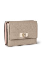 【ボナベンチュラ/BONAVENTURA】の【UNISEX】ヴィットーリア スモールウォレット グレージュ×ベイビーピンク|ID: prp329100004604134 ipo3291000000036905494