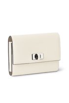 【ボナベンチュラ/BONAVENTURA】の【UNISEX】ヴィットーリア コンパクトウォレット ホワイト×エトープ|ID: prp329100004604135 ipo3291000000036557545