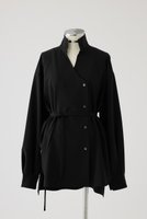 【リムアーク/RIM.ARK】のStand collar JK like SH/シャツ 人気、トレンドファッション・服の通販 founy(ファニー) ファッション Fashion レディースファッション Fashion for Women トップス・カットソー Cut & Sew Tops シャツ・ブラウス・オフィスカジュアル Elegant Blouses & Button-Ups ジャケット Jacket, Outerwear スリーブ Sleeve, Long Sleeve / Short Sleeve ミドル Middle Length, Mid Height ロング Long, Long-Length ワーク Workwear, Utility Style 新作・新入荷 New Arrivals / New In 旅行 Travel |ID:prp329100004604137