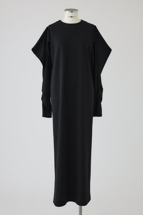 【リムアーク/RIM.ARK】 Drape sleeve cut dress/ドレス人気、トレンドファッション・服の通販 founy(ファニー) ファッション Fashion レディースファッション Fashion for Women ワンピース Dresses フォーマル・パーティードレス・結婚式用ドレス Elegant & Casual Dresses チュニック Tunic Tops & Dresses チュニック Tunic, Long Top ドレス Dress, One-Piece ドレープ Drape, Draping Fabric ロング Long, Long-Length 新作・新入荷 New Arrivals / New In |ID:prp329100004604138