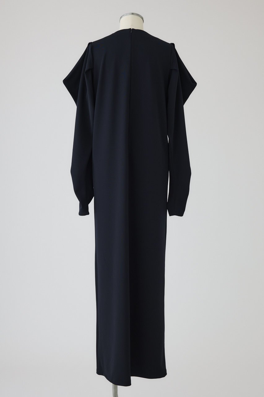 【リムアーク/RIM.ARK】のDrape sleeve cut dress/ドレス 人気、トレンドファッション・服の通販 founy(ファニー) 　ファッション　Fashion　レディースファッション　Fashion for Women　ワンピース　Dresses　フォーマル・パーティードレス・結婚式用ドレス　Elegant & Casual Dresses　チュニック　Tunic Tops & Dresses　チュニック　Tunic, Long Top　ドレス　Dress, One-Piece　ドレープ　Drape, Draping Fabric　ロング　Long, Long-Length　新作・新入荷　New Arrivals / New In　other-4|ID: prp329100004604138 ipo3291000000032756435
