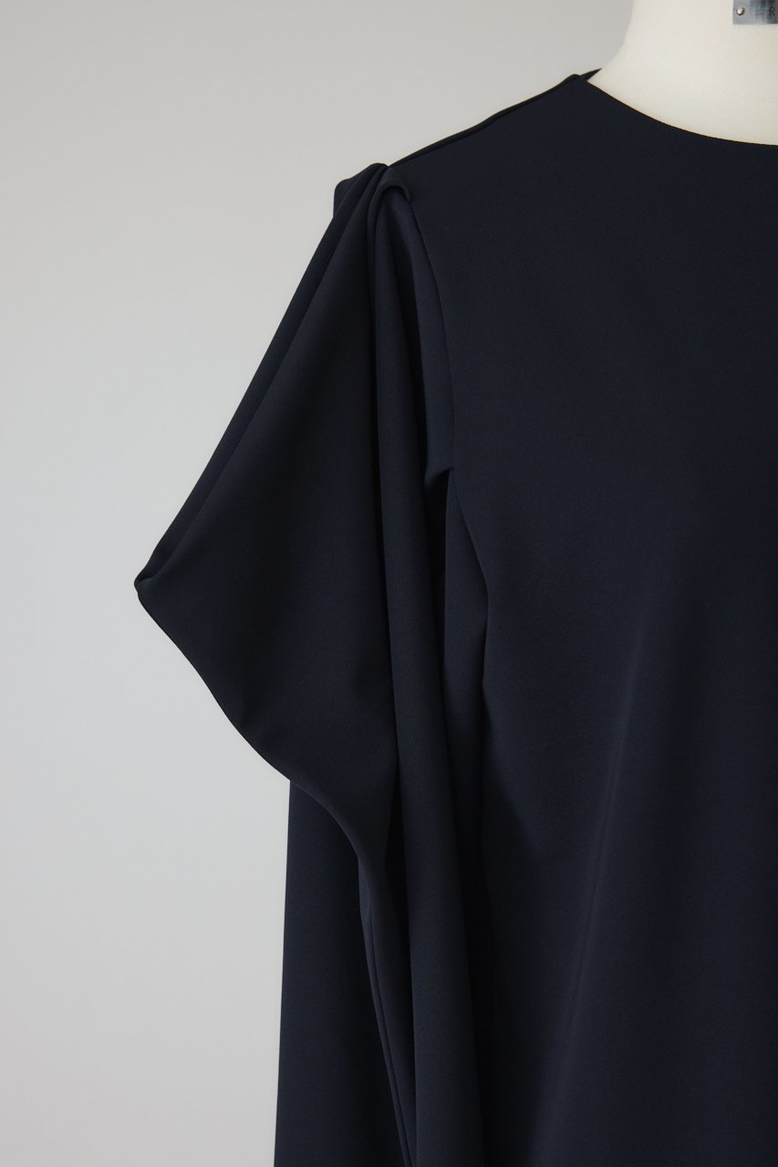 【リムアーク/RIM.ARK】のDrape sleeve cut dress/ドレス 人気、トレンドファッション・服の通販 founy(ファニー) 　ファッション　Fashion　レディースファッション　Fashion for Women　ワンピース　Dresses　フォーマル・パーティードレス・結婚式用ドレス　Elegant & Casual Dresses　チュニック　Tunic Tops & Dresses　チュニック　Tunic, Long Top　ドレス　Dress, One-Piece　ドレープ　Drape, Draping Fabric　ロング　Long, Long-Length　新作・新入荷　New Arrivals / New In　other-6|ID: prp329100004604138 ipo3291000000032756437