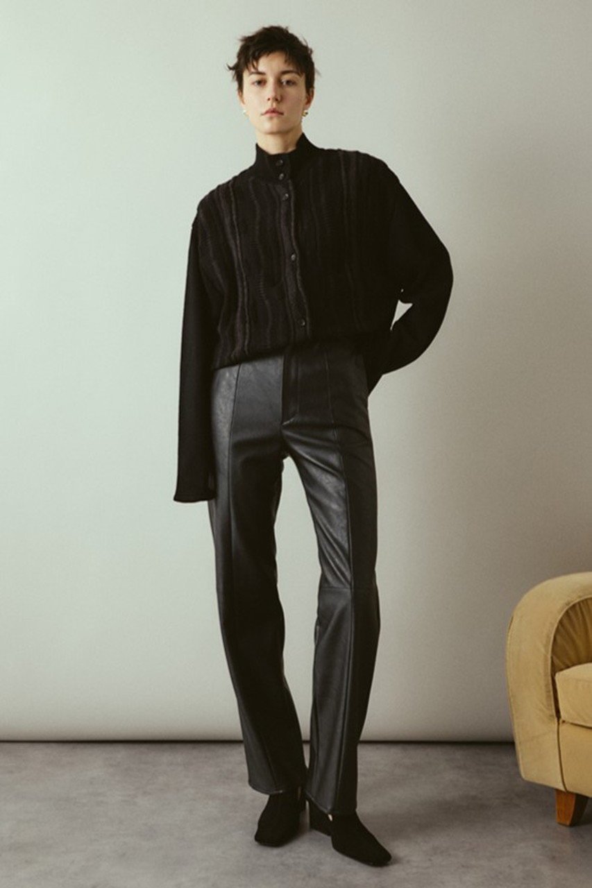 【リムアーク/RIM.ARK】のLeather like PT/パンツ 人気、トレンドファッション・服の通販 founy(ファニー) 　ファッション　Fashion　レディースファッション　Fashion for Women　パンツ　Pants & Trousers　バランス　Balance, Style Balance　マニッシュ　Mannish, Boyish　新作・新入荷　New Arrivals / New In　other-6|ID: prp329100004604141 ipo3291000000032756466