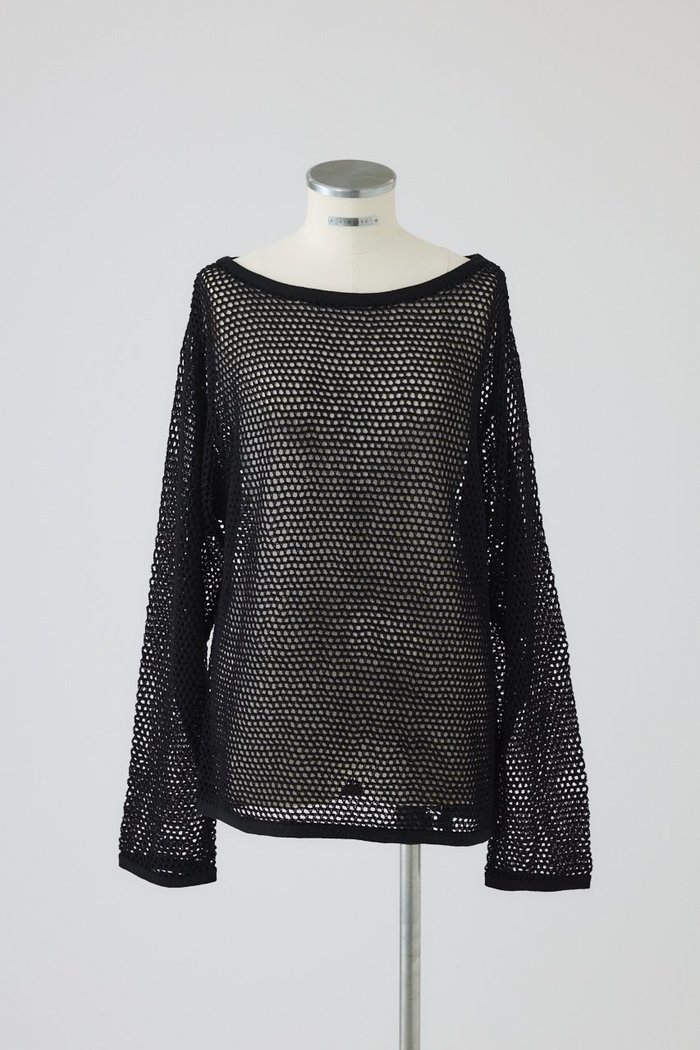 【リムアーク/RIM.ARK】のSee through long sleeve tops/トップス インテリア・キッズ・メンズ・レディースファッション・服の通販 founy(ファニー) https://founy.com/ ファッション Fashion レディースファッション Fashion for Women トップス・カットソー Cut & Sew Tops シャツ・ブラウス・オフィスカジュアル Elegant Blouses & Button-Ups インナー Innerwear スリーブ Sleeve, Long Sleeve / Short Sleeve バランス Balance, Style Balance メッシュ Mesh, Net Fabric ロング Long, Long-Length 新作・新入荷 New Arrivals / New In |ID: prp329100004604143 ipo3291000000032756475
