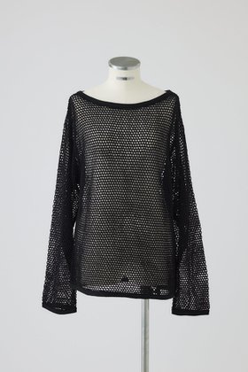 【リムアーク/RIM.ARK】のSee through long sleeve tops/トップス 人気、トレンドファッション・服の通販 founy(ファニー) ファッション Fashion レディースファッション Fashion for Women トップス・カットソー Cut & Sew Tops シャツ・ブラウス・オフィスカジュアル Elegant Blouses & Button-Ups インナー Innerwear スリーブ Sleeve, Long Sleeve / Short Sleeve バランス Balance, Style Balance メッシュ Mesh, Net Fabric ロング Long, Long-Length 新作・新入荷 New Arrivals / New In |ID:prp329100004604143