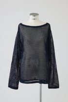 【リムアーク/RIM.ARK】のSee through long sleeve tops/トップス 人気、トレンドファッション・服の通販 founy(ファニー) ファッション Fashion レディースファッション Fashion for Women トップス・カットソー Cut & Sew Tops シャツ・ブラウス・オフィスカジュアル Elegant Blouses & Button-Ups インナー Innerwear スリーブ Sleeve, Long Sleeve / Short Sleeve バランス Balance, Style Balance メッシュ Mesh, Net Fabric ロング Long, Long-Length 新作・新入荷 New Arrivals / New In thumbnail ネイビー|ID: prp329100004604143 ipo3291000000032756479