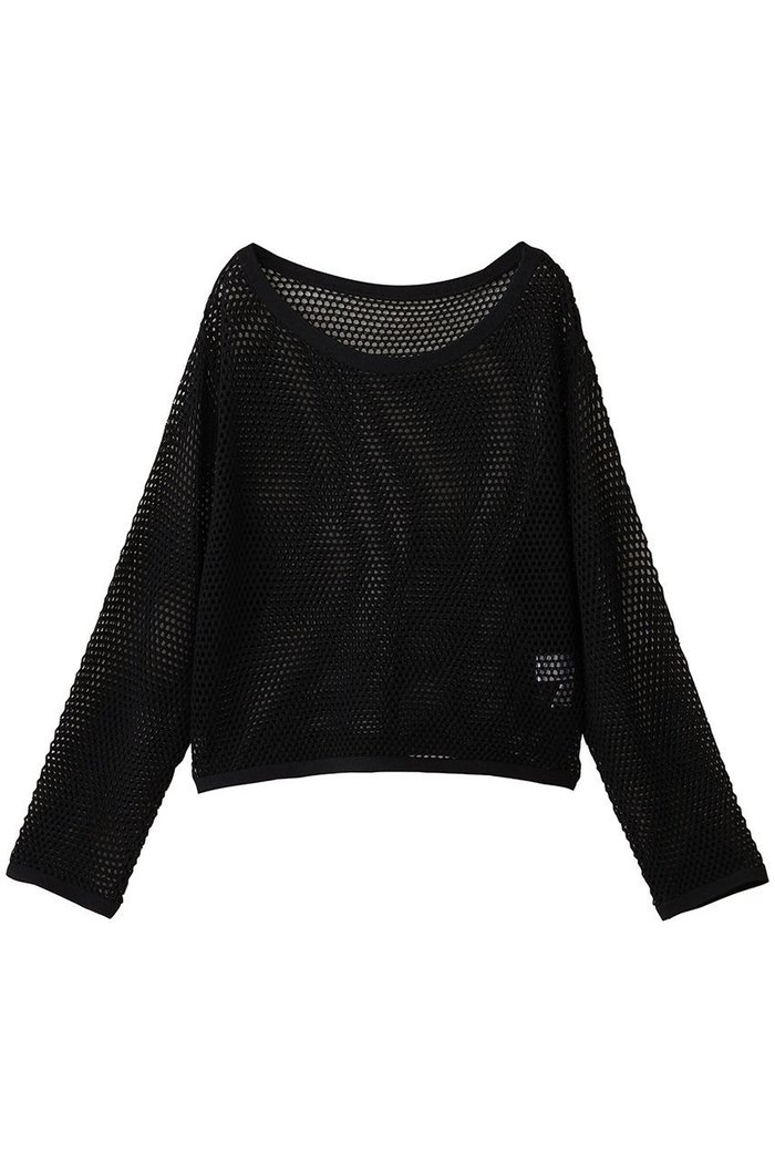 【リムアーク/RIM.ARK】のSee through long sleeve tops/トップス インテリア・キッズ・メンズ・レディースファッション・服の通販 founy(ファニー) https://founy.com/ ファッション Fashion レディースファッション Fashion for Women トップス・カットソー Cut & Sew Tops シャツ・ブラウス・オフィスカジュアル Elegant Blouses & Button-Ups インナー Innerwear スリーブ Sleeve, Long Sleeve / Short Sleeve バランス Balance, Style Balance メッシュ Mesh, Net Fabric ロング Long, Long-Length |ID: prp329100004604143 ipo3291000000036128820