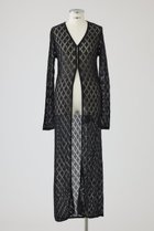 【リムアーク/RIM.ARK】のLace knit gown/ニット 人気、トレンドファッション・服の通販 founy(ファニー) ファッション Fashion レディースファッション Fashion for Women トップス・カットソー Cut & Sew Tops ニット Knit Tops & Sweaters カジュアルプルオーバー・ニットトップス Pullovers & Knit Tops / Casual Pullovers おすすめ Recommended / Our Picks インナー Innerwear ガウン Gown, Robe シンプル Simple, Minimal フロント Front, Front Design ロング Long, Long-Length 新作・新入荷 New Arrivals / New In thumbnail ブラック|ID: prp329100004604144 ipo3291000000032756485