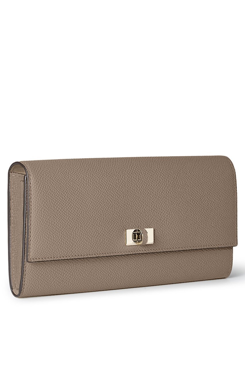 【ボナベンチュラ/BONAVENTURA】の【UNISEX】ヴィットーリア ロングウォレット インテリア・キッズ・メンズ・レディースファッション・服の通販 founy(ファニー) 　ファッション　Fashion　レディースファッション　Fashion for Women　ミニ財布・二つ折り財布　Wallets & Card Cases　カッティング　Cutting Detail　シルバー　Silver, Metallic Silver　財布　Wallet, Purse　ポケット　Pocket, Pocket Detail　メタル　Metal, Metal Parts　ユニセックス　Unisex, Genderless　エレガント 上品　Elegant　エトープ|ID: prp329100004604149 ipo3291000000035102123