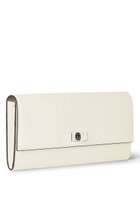 【ボナベンチュラ/BONAVENTURA】の【UNISEX】ヴィットーリア ロングウォレット ホワイト×エトープ|ID:prp329100004604149