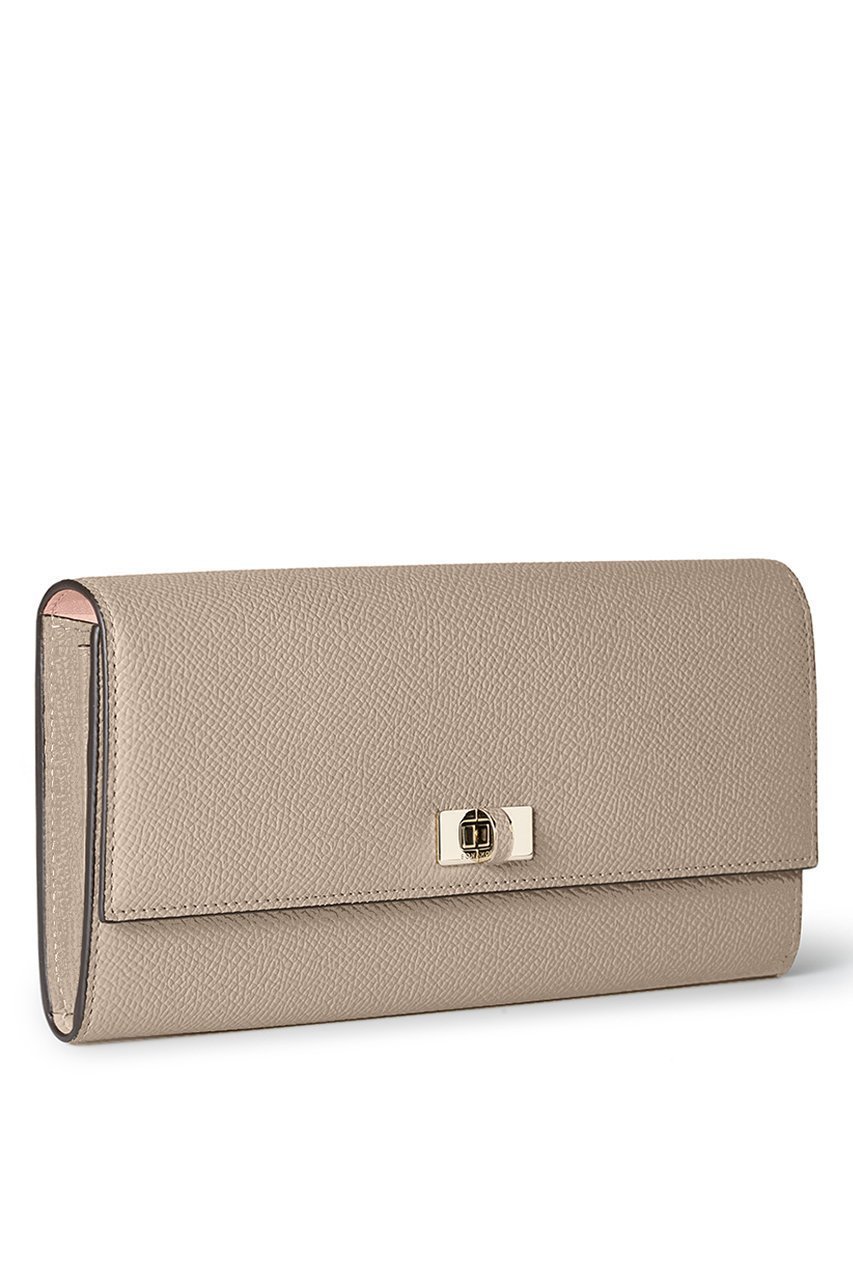 【ボナベンチュラ/BONAVENTURA】の【UNISEX】ヴィットーリア ロングウォレット インテリア・キッズ・メンズ・レディースファッション・服の通販 founy(ファニー) ファッション Fashion レディースファッション Fashion for Women ミニ財布・二つ折り財布 Wallets & Card Cases カッティング Cutting Detail シルバー Silver, Metallic Silver 財布 Wallet, Purse ポケット Pocket, Pocket Detail メタル Metal, Metal Parts ユニセックス Unisex, Genderless エレガント 上品 Elegant グレージュ×ベイビーピンク|ID: prp329100004604149 ipo3291000000036905483