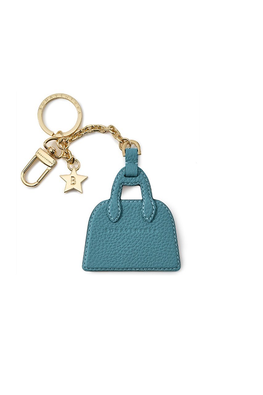 【ボナベンチュラ/BONAVENTURA】の【UNISEX】レザー エマ バッグ キーホルダー インテリア・キッズ・メンズ・レディースファッション・服の通販 founy(ファニー) ファッション Fashion レディースファッション Fashion for Women ユニセックス Unisex, Genderless おすすめ Recommended / Our Picks キーホルダー Keychain, Key Holder ギフト プレゼント Gift / Present チャーム Charm, Pendant フォルム Silhouette, Form メタル Metal, Metal Parts ラップ Wrap, Wrap Design エレガント 上品 Elegant シアン×グレージュ|ID: prp329100004604150 ipo3291000000036179131