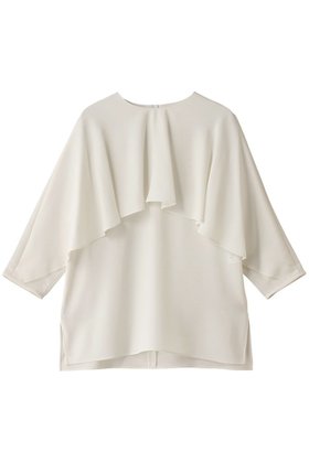 【デザイン ワークス/DESIGN WORKS】 ケープブラウス人気、トレンドファッション・服の通販 founy(ファニー) ファッション Fashion レディースファッション Fashion for Women トップス・カットソー Cut & Sew Tops シャツ・ブラウス・オフィスカジュアル Elegant Blouses & Button-Ups サテン Satin, Glossy Fabric ショート Short, Short Length ストレッチ Stretch, Stretchy Fabric スリーブ Sleeve, Long Sleeve / Short Sleeve 再入荷 Restock / Back in Stock 夏 Summer 春 Spring S/S・春夏 SS, Spring/Summer, Warm Season |ID:prp329100004604743