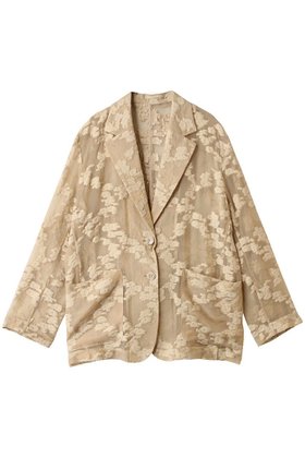 【クラネ/CLANE】 FLOWER SHEER JACQUARD JACKET/ジャケット人気、トレンドファッション・服の通販 founy(ファニー) ファッション Fashion レディースファッション Fashion for Women アウター Coat / Outerwear Collection レディースジャケット・軽アウター Jackets ジャカード/ジャガード Jacquard, Woven Pattern ジャケット Jacket, Outerwear スタンド Stand Collar, Upright Stand パーティ Party, Party Style 夏 Summer |ID:prp329100004604764