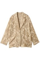 【クラネ/CLANE】のFLOWER SHEER JACQUARD JACKET/ジャケット BEIGE|ID:prp329100004604764