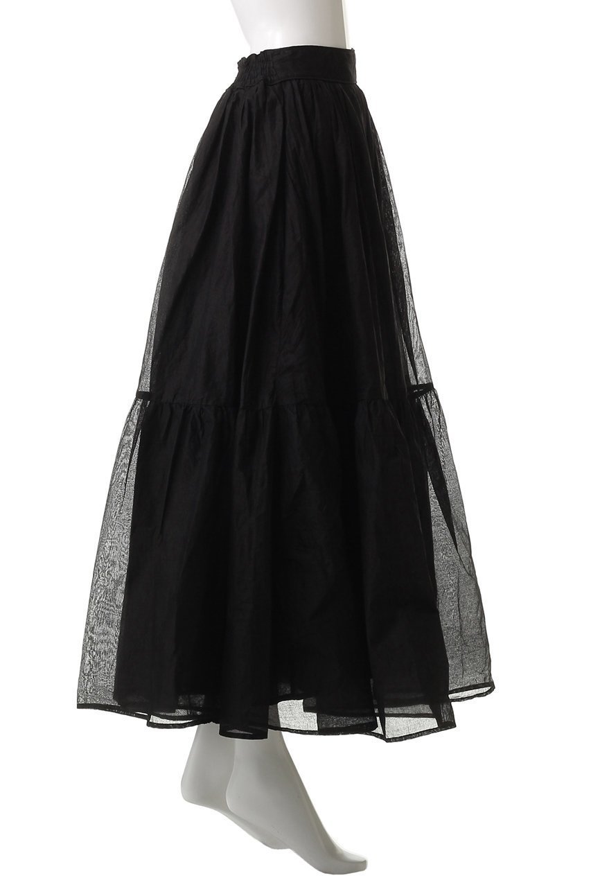 【マリリンムーン/MARILYN MOON】のシアースターチドコットンギャザースカート 人気、トレンドファッション・服の通販 founy(ファニー) 　ファッション　Fashion　レディースファッション　Fashion for Women　スカート　Skirts　ロングスカート　Long Skirts / Maxi & Midi Skirts　インド　Indian Textile　ギャザー　Gathered, Ruffled　シアー　Sheer, See-Through　ティアード　Tiered, Tiered Style　ティアードスカート　Tiered Skirt, Flounced Skirt　モダン　Modern, Contemporary　リゾート　Resort, Vacation Style　ロング　Long, Long-Length　other-3|ID: prp329100004604776 ipo3291000000035981842